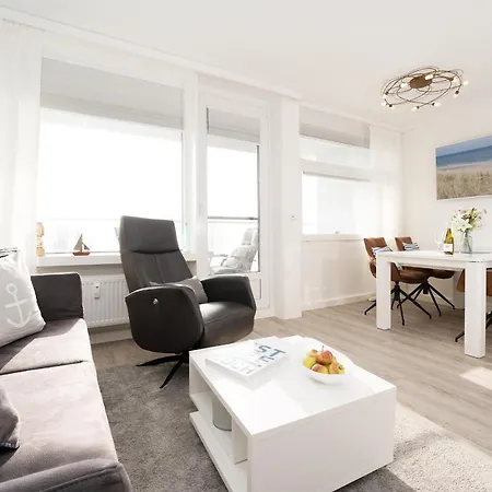 Strandappartements Am Leuchtturmweg Sonnendeck 6 Apartmán